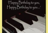 Happy Birthday to A Musician Quotes Quot Happy Birthday Piano Card Quot by Sarnia2 Redbubble