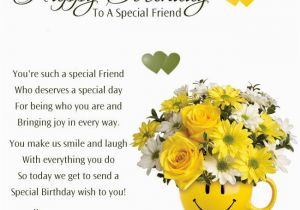 Happy Birthday to A Special Friend Quotes Verse for Card Best Girl Friend 80 Birthday Verse