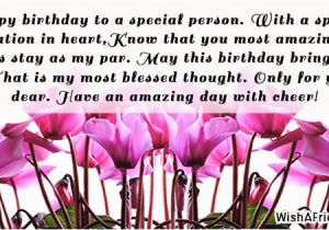 Happy Birthday to A Special Person Quotes Birthday Wishes Quotes