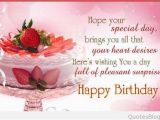 Happy Birthday to A Special Person Quotes Happy Birthday Quotes and Messages for Special People