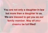 Happy Birthday to Daughter In Law Quotes Daughter In Law Quotes and Sayings Quotesgram