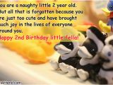 Happy Birthday to My 2 Year Old Daughter Quotes Happy 2nd Birthday Baby Boy Quotes