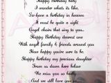 Happy Birthday to My Angel In Heaven Quotes Angel In Heaven Birthday Quotes Quotesgram