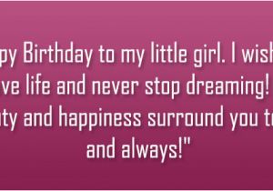 Happy Birthday to My Baby Girl Quotes Happy Birthday Baby Girl Quotes Quotesgram