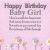 Happy Birthday to My Baby Girl Quotes Happy Birthday Quotes for Baby Girl Wishesgreeting