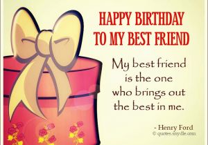 Happy Birthday to My Best Friend Funny Quotes Best Friend Birthday Quotes Quotes and Sayings