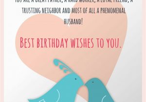 Happy Birthday to My Best Friend Husband Quotes Smart Bday Wishes for Your Husband