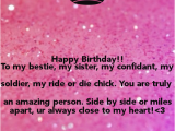 Happy Birthday to My Bestie Quotes Rider to My Bestie Quotes Quotesgram