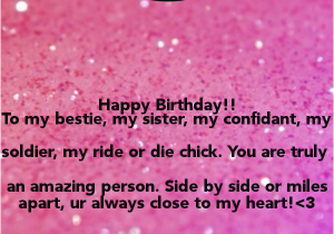 Happy Birthday to My Bestie Quotes Rider to My Bestie Quotes Quotesgram