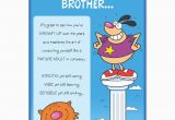 Happy Birthday to My Brother Funny Quotes Funny Birthday Quotes for Little Brother Quotesgram