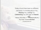 Happy Birthday to My Brother In Heaven Quotes Happy Birthday In Heaven My Dear Sweet Brother In Heaven