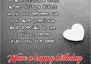 Happy Birthday to My Ex Best Friend Quotes Birthday Wishes for Ex Girlfriend Cards Wishes