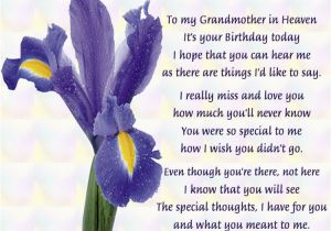 Happy Birthday to My Grandma Quotes Grandma In Heaven Quotes Quotesgram
