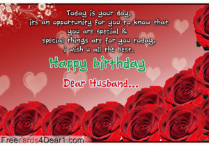 Happy Birthday to My Husband Greeting Cards Birthday Ecard for Husband Greeting Cards