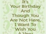 Happy Birthday to My Late Mother Quotes Happy Birthday Mom Quotes