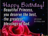 Happy Birthday to My Little Princess Quotes Christian Birthday Free Cards July 2016