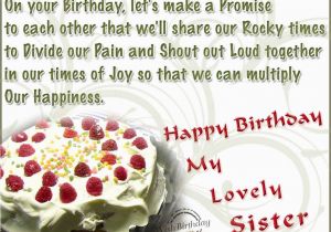 Happy Birthday to My Lovely Sister Quotes Birthday Wishes for Sister Birthday Images Pictures