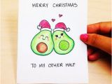 Happy Birthday to My Other Half Quotes Funny Christmas Card Boyfriend Merry Christmas to My