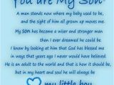 Happy Birthday to My son Quote Happy Birthday to My son In Heaven Quotes Quotesgram