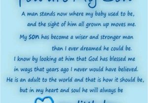 Happy Birthday to My son Quote Happy Birthday to My son In Heaven Quotes Quotesgram