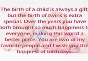 Happy Birthday to My Twins Quotes Happy Birthday Twins Wishes Quotes 2happybirthday