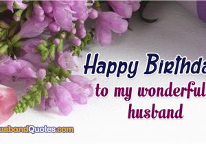 Happy Birthday to My Wonderful Husband Quotes Happy Birthday to My Wonderful Husband Husbandquotes Com