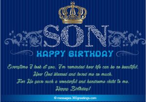 Happy Birthday to My Youngest son Quotes Birthday Wishes for son 365greetings Com