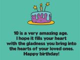 Happy Birthday to My Youngest son Quotes Cute Birthday Messages for 10 Years Old top Happy Birthday