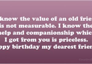 Happy Birthday to Old Friend Quotes Happy Birthday Old Friend Quotes Quotesgram