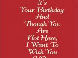 Happy Birthday to the Deceased Quotes Birthday Quotes for Deceased Quotesgram