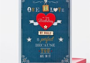 Happy Birthday to the One I Love Cards Boxed Birthday Card to the One I Love Only 1 99