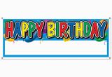 Happy Birthday to You Banner Bulk Signs Banners Party Supplies Happy Birthday Blank