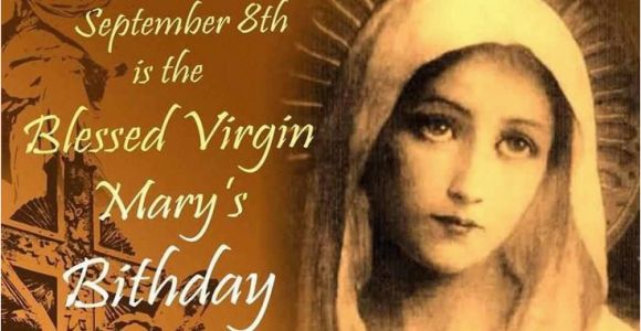 Happy Birthday Virgin Mary Quotes Happy Birthday Blessed Mother Mary Hmm Pinterest