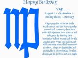 Happy Birthday Virgo Quotes Virgo Birthday Quotes Quotesgram