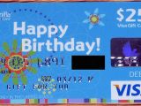 Happy Birthday Visa Gift Card Blue Vanilla Happy Birthday Visa Gift Card Flickr