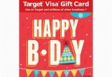 Happy Birthday Visa Gift Card Visa Happy B Day Gift Card 25 4 Fee Target