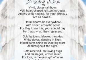 Happy Birthday Wishes for A Loved One Quotes Heavenly Angels Birthday Quotes Quotesgram