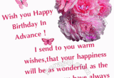 Happy Birthday Wishes In Advance Quotes 23 Advance Birthday Wishes