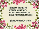 Happy Birthday Wishes Quotes for Teacher Happy Birthday Wishes for Teacher Quotes Images