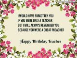 Happy Birthday Wishes Quotes for Teacher Happy Birthday Wishes for Teacher Quotes Images