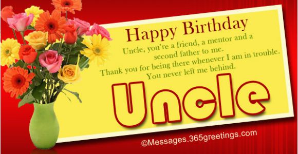 Happy Birthday Wishes Quotes for Uncle Birthday Wishes for Uncle 365greetings Com
