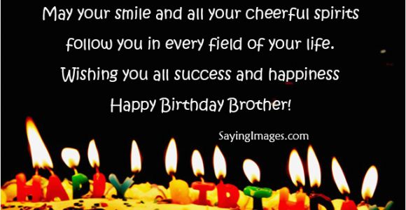 Happy Birthday Wishes to Brother Quote 20 Happy Birthday Wishes Quotes for Brother