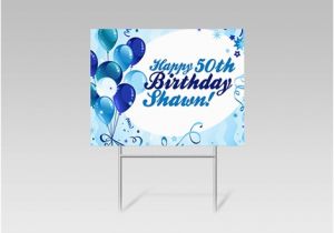 Happy Birthday Yard Banners Birthday Yard Signs Birthday Lawn Signs Signazon