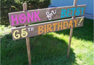Happy Birthday Yard Banners Happy Birthday Sign Rustic Dad Mom Banner First Family