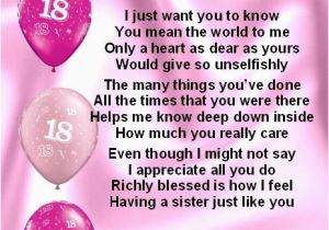 Happy Eighteenth Birthday Quotes 18th Birthday Poems Quotes Quotesgram