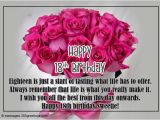 Happy Eighteenth Birthday Quotes 18th Birthday Wishes Messages and Greetings