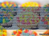 Happy Eighteenth Birthday Quotes Happy 18th Birthday Inspirational Quotes Quotesgram
