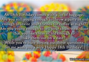 Happy Eighteenth Birthday Quotes Happy 18th Birthday Inspirational Quotes Quotesgram