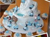 Happy Feet Birthday Decorations 1st Birthday Boy Cake Happy Feet Cookies Pinterest