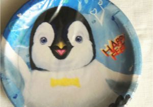 Happy Feet Birthday Decorations Happy Feet 8 Lunch Plates Party Supplies Ebay